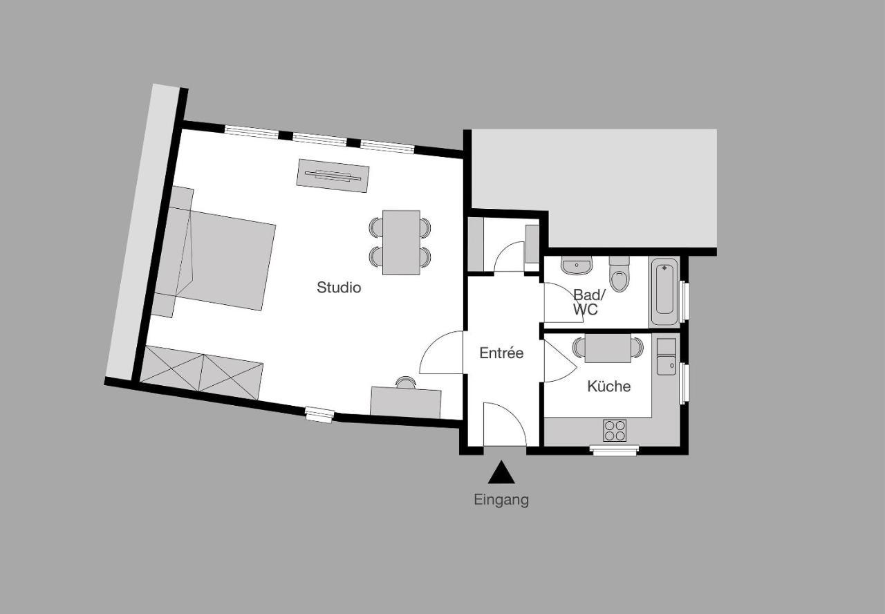 City Stay Furnished Apartments - Fasenstaubstrasse Schaffhausen Exterior foto
